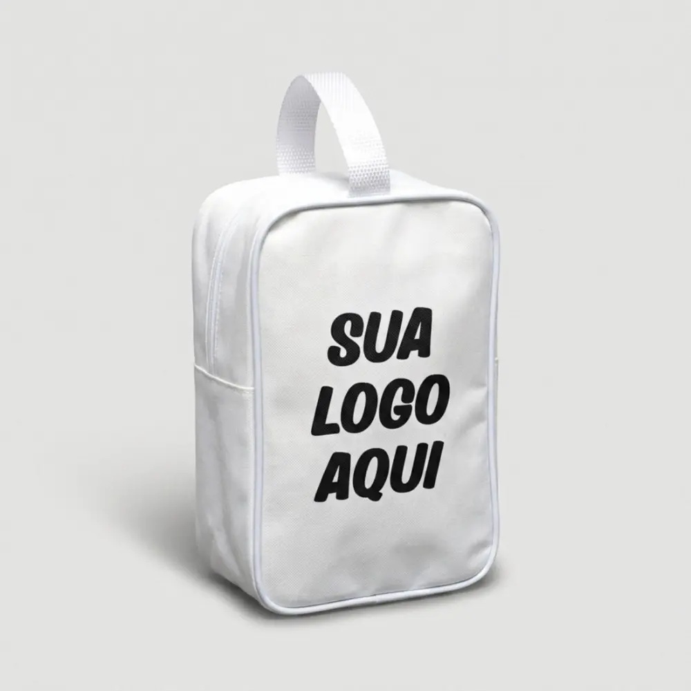 Necessaire personalizada em nylon para brinde e revenda