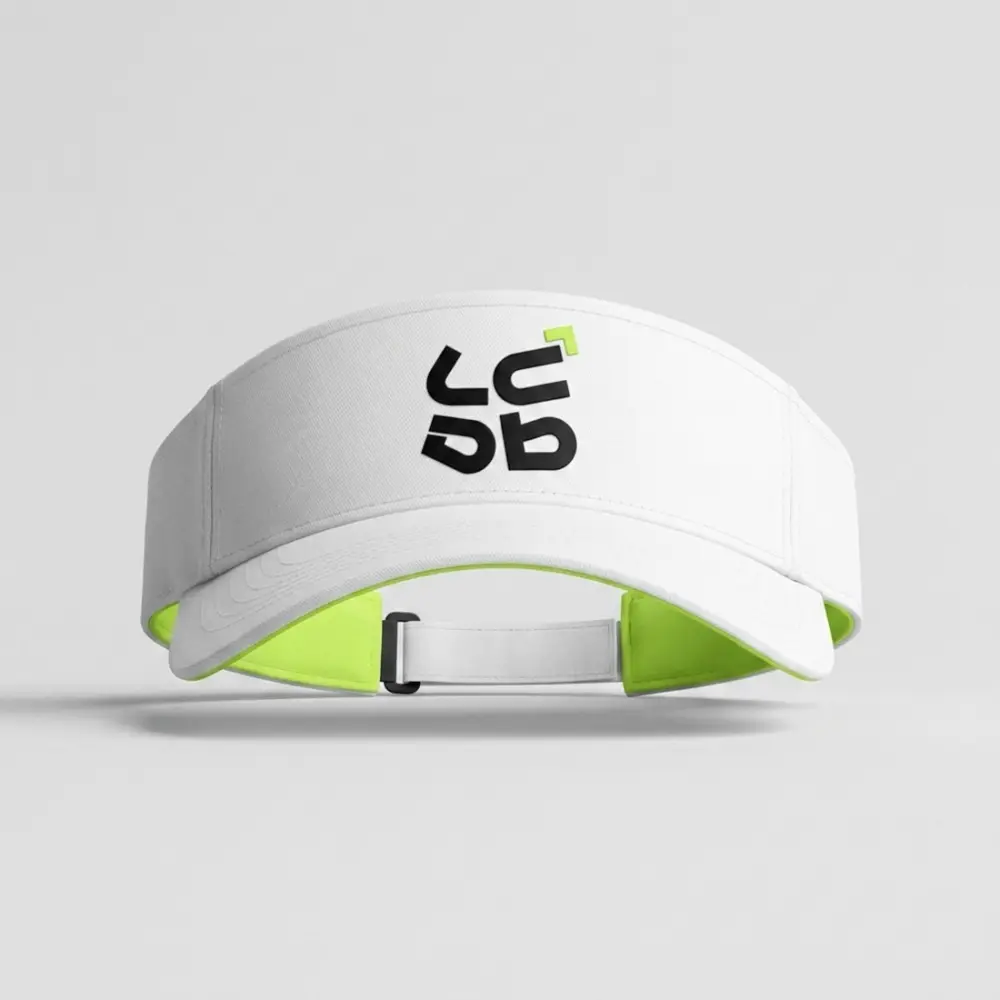 Viseira personalizada com fechamento rígido snapback